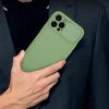 Husa Apple iPhone 13, Slide TPU, silicon moale, flexibil, verde olive