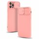 Husa Apple iPhone 13, Slide TPU, silicon moale, flexibil, roz pal