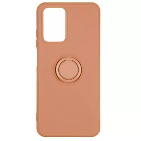 Husa protectie Xiaomi Redmi 10, Finger Ring, portocalie