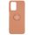 Husa protectie Xiaomi Redmi 10, Finger Ring, portocalie