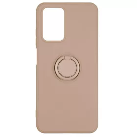 Husa protectie Xiaomi Redmi 10, Finger Ring, roz pal