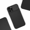 Husa Samsung Galaxy A03s / A02s, Slide TPU, silicon moale, flexibil, neagra