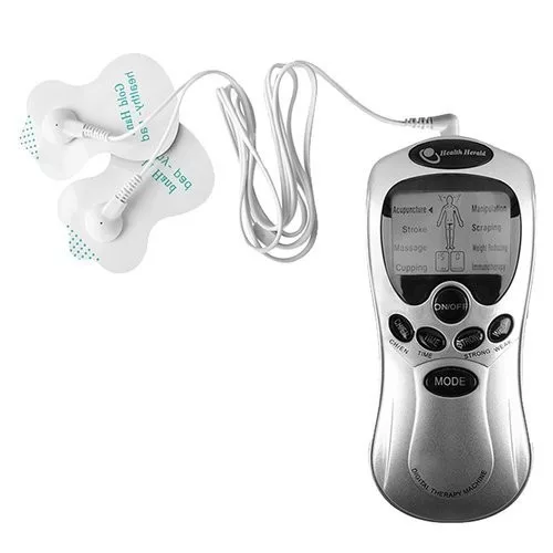Aparat de masaj prin electrostimulare, 4 electrozi, digital, 8 programe, 15 trepte de viteza