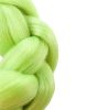 Extensii par sintetic impletit, fibre Crochet Expression, 60 cm, verde