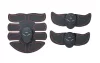 Set 3 centuri electrostimulare, 6 moduri, 10 trepte de viteza, negre