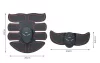 Set 3 centuri electrostimulare, 6 moduri, 10 trepte de viteza, negre