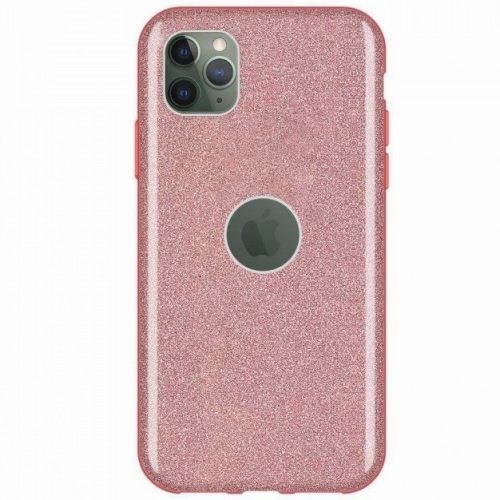 Husa Luxury Glitter pentru Apple iPhone 11 Pro, roz