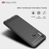 Husa de protectie Carbon Stripe pentru Samsung Galaxy A20s, silicon moale, negru