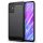 Husa de protectie Carbon Stripe pentru Samsung Galaxy S20, silicon moale, negru