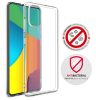 Husa protecție antibacteriana cu ioni de argint Forcell pentru Samsung Galaxy A51, TPU transparent