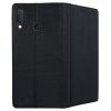 Husa Smart Magnet Case pentru Samsung Galaxy A20s, inchidere magnetica, neagra