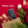 Husa de protectie de Craciun pentru Samsung Galaxy A41, Snowflake, transparenta