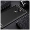 Husa de protectie Carbon Stripe pentru Motorola Moto G9 Play, silicon moale, negru