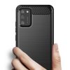 Husa Samsung Galaxy A03s, Carbon Stripe, neagra