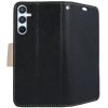 Husa protectie Xiaomi Redmi 10, Fancy Case, tip carte, inchidere magnetica, negru/auriu