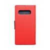 Husa Samsung A13 5G / A04s, Fancy Case, tip carte, inchidere magnetica, rosu/albastru