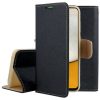 Husa Samsung A13 5G / A04s, Fancy Case, tip carte, inchidere magnetica, negru/auriu