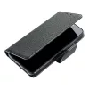 Husa protectie Samsung Galaxy S22+ (S22 Plus), Fancy Case, tip carte, inchidere magnetica, neagra