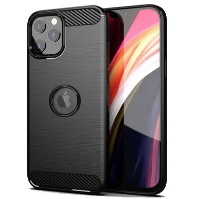 Husa Apple Iphone 14, Carbon Stripe, neagra