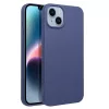 Husa Apple iPhone 14 Plus, Matt TPU, silicon moale, albastru inchis
