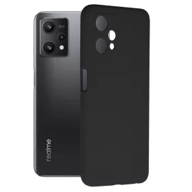 Husa protectie Realme 9, Matt TPU, silicon moale, negru