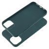 Husa Apple iPhone 11, Matt TPU, silicon moale, verde inchis