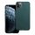 Husa Apple iPhone 11 Pro Max, Matt TPU, silicon moale, verde inchis