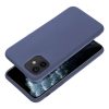 Husa Apple iPhone 13, Matt TPU, silicon moale, albastru inchis