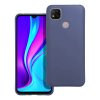 Husa Xiaomi Redmi 9c, Matt TPU, silicon moale, albastru inchis