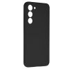 Husa Samsung Galaxy S23, Matt TPU, protectie camere, silicon moale, negru