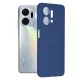 Husa protectie Huawei Nova Y61 4G, Matt TPU, silicon moale, albastru inchis