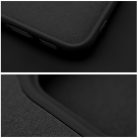 Husa Apple iPhone 15 Pro, Luxury Silicone, catifea in interior, neagra