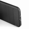 Husa protectie Motorola Moto E22 / E22i, Carbon Stripe, neagra