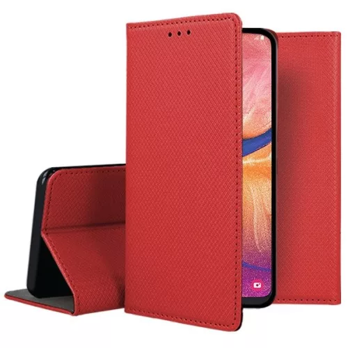 Husa Samsung Galaxy S24 Plus, Smart Magnet Case, inchidere magnetica, rosie