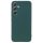 Husa Samsung Galaxy S24, Matt TPU, silicon moale, verde inchis