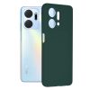 Husa protectie Honor X7a, Matt TPU, silicon moale, verde inchis