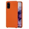 Husa protectie MySafe Silic pentru Apple iPhone 7/8/SE2, catifea in interior, portocaliu