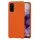 Husa protectie MySafe Silic pentru Apple iPhone 7/8/SE2, catifea in interior, portocaliu