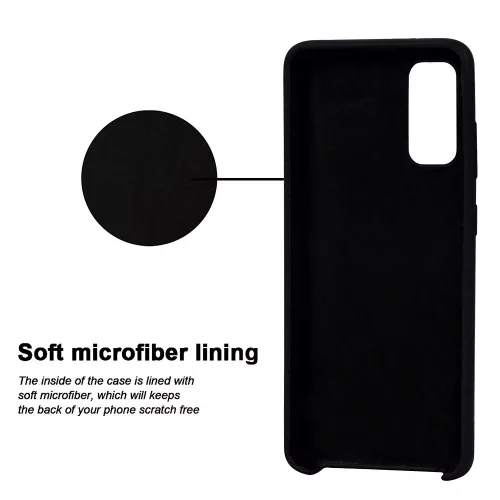 Husa protectie MySafe Silic pentru Apple iPhone 7/8/SE2, catifea in interior, portocaliu