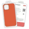 Husa protectie MySafe Silic pentru Apple iPhone 7/8/SE2, catifea in interior, portocaliu