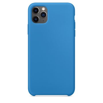   Husa protectie MySafe Silic pentru Apple iPhone 13 Mini, catifea in interior, albastru