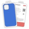 Husa protectie MySafe Silic pentru Apple iPhone 13 Mini, catifea in interior, albastru