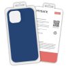 Husa protectie MySafe Silic pentru Apple iPhone 7/8/SE2, catifea in interior, albastru inchis