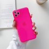 Husa Apple iPhone 12 Mini, Mysafe Neo, protectie camere, pink neon