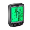 Computer digital LR18666 pentru bicicleta, 22 functii, vitezometru, contor distante, timer, afisaj LCD