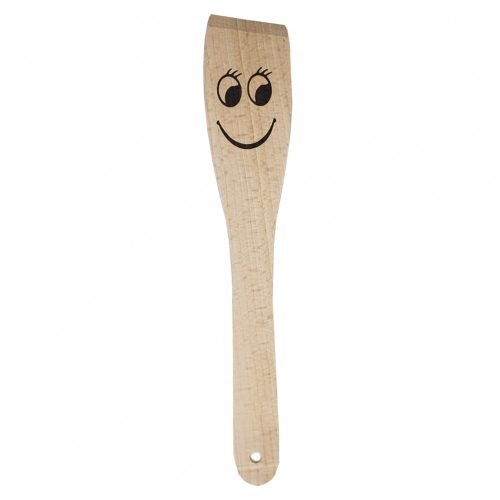 Spatula din lemn, model Smile 2