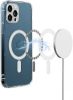 Husa de protectie Apple iPhone 14, compatibila MagSafe, protectie camere, transparenta
