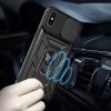 Husa Apple iPhone X/XS, Camshield Armor, inel sustinere, protectie camera, neagra