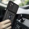 Husa Samsung Galaxy S20 FE, Camshield Armor, inel sustinere, protectie camera, neagra