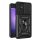 Husa Samsung Galaxy S23 FE, Camshield Armor, inel sustinere, protectie camera, neagra
